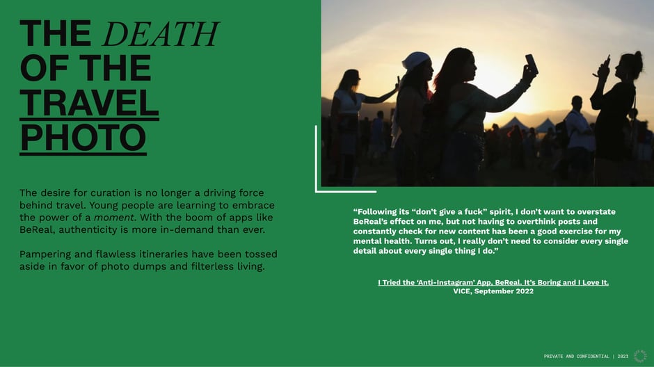 The death of the travel photo