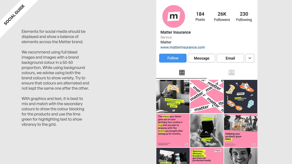 Social Media Brand Elements