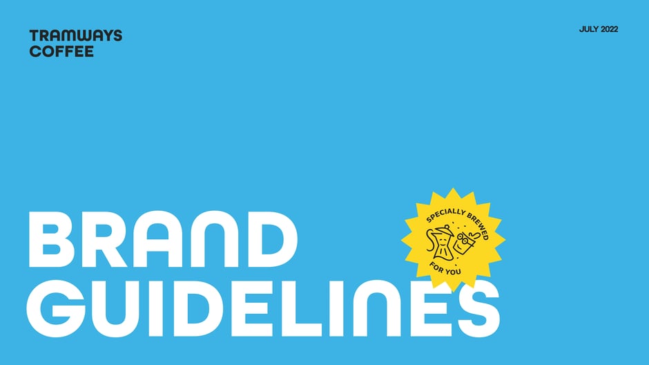 Tramways Coffee Brand Guidelines 2022