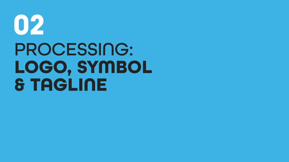 02 Processing: Logo, Symbol & Tagline