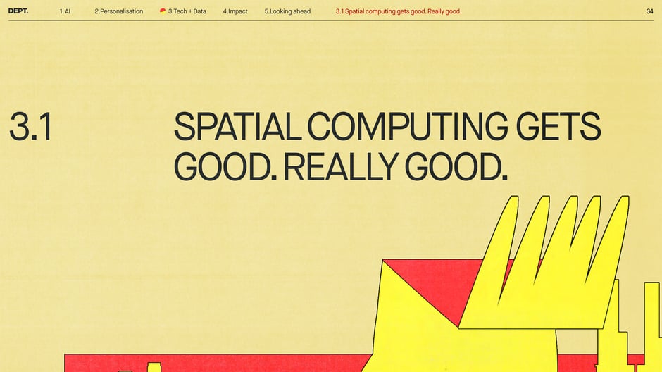 Spatial computing gets good. Really good