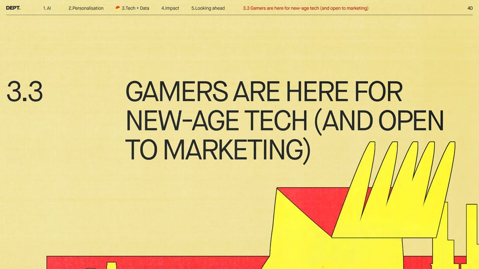 Gamers are here for new-age tech (and open to marketing)