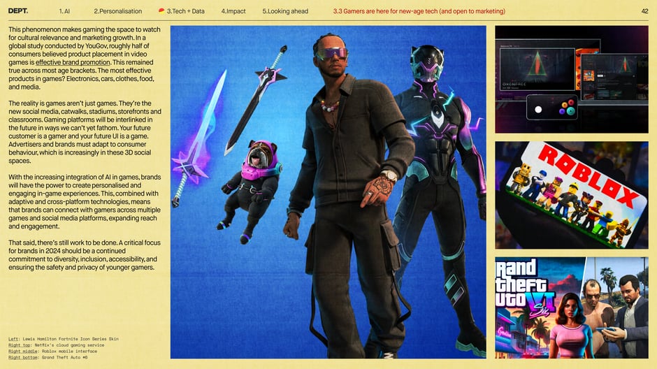 Games are new social platforms and ad channels