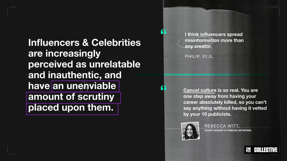 Influencers face increasing perceptions of inauthenticity and are under significant