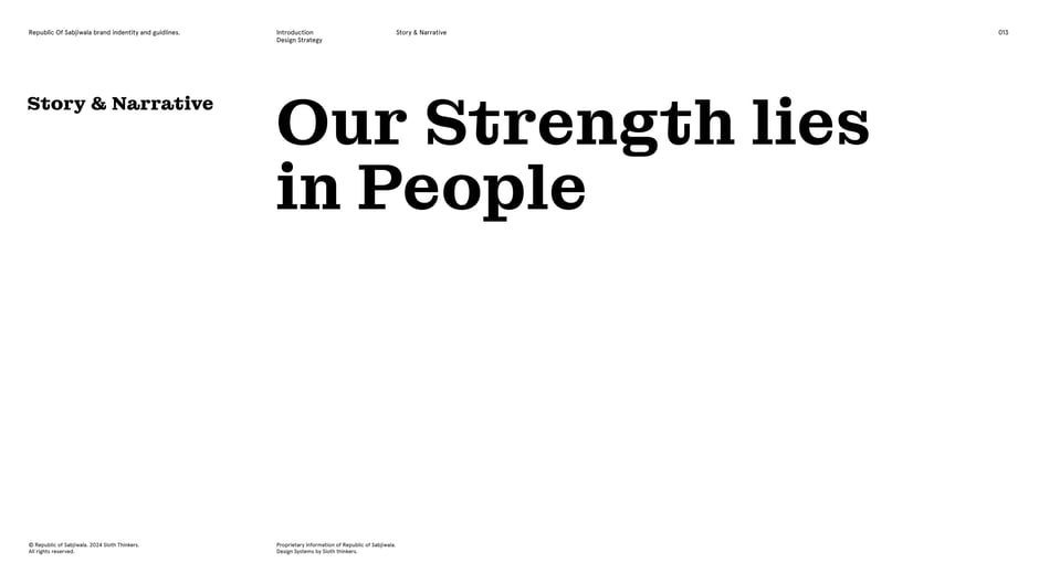 Our strength lies in people