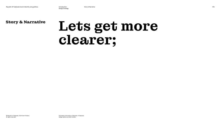 Transitions the narrative toward a clearer explanation and signals