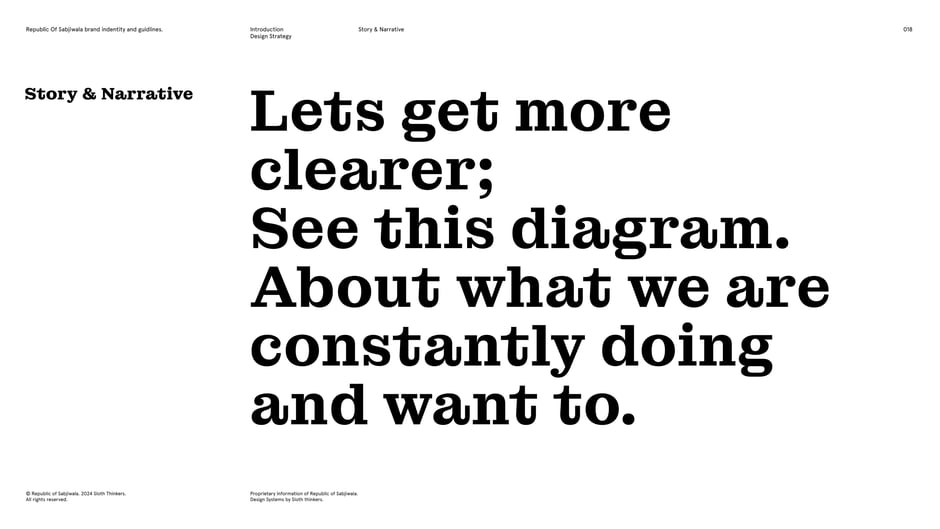About what we are constantly doing and want