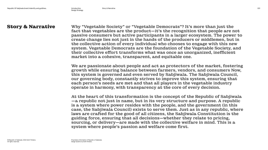 Frames the 'Vegetable Democrats' concept: people as active participants