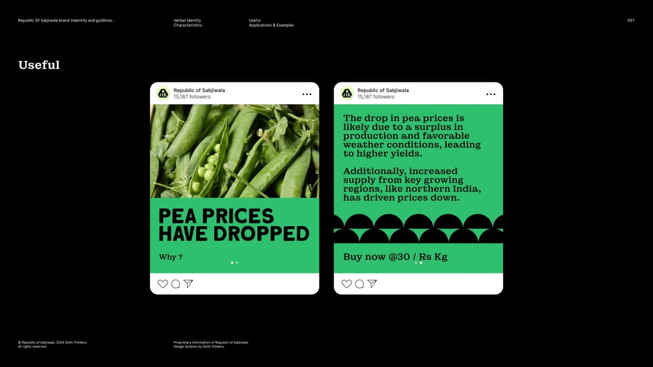 Useful : social examples