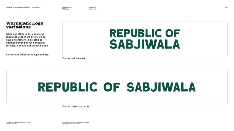 Two approved wordmark layouts:stacked and single-line:are provided for normal