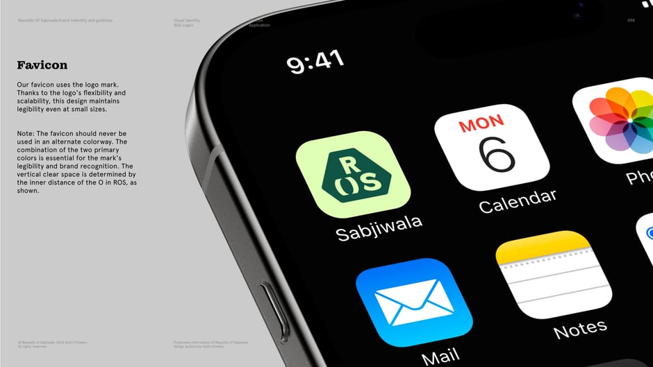 Favicon application on mobile home screen