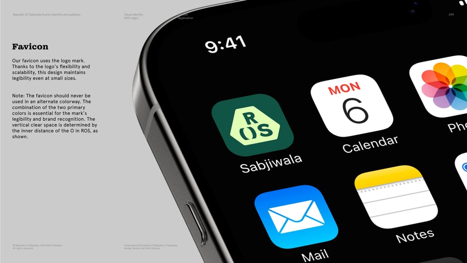 App icon example on iOS home screen