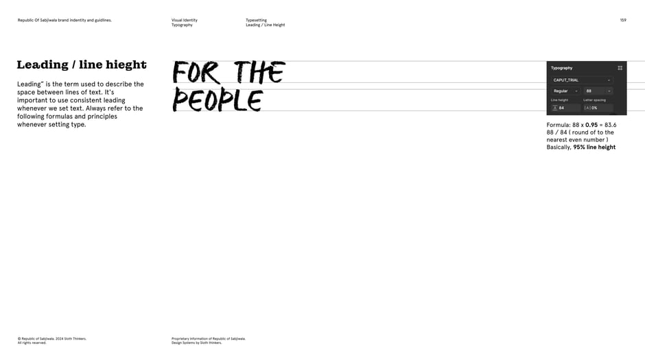 Handwritten type leading : illustrative example