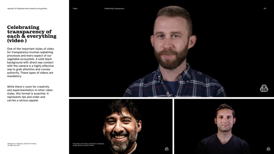 Celebrating transparency of each & everything (video)
