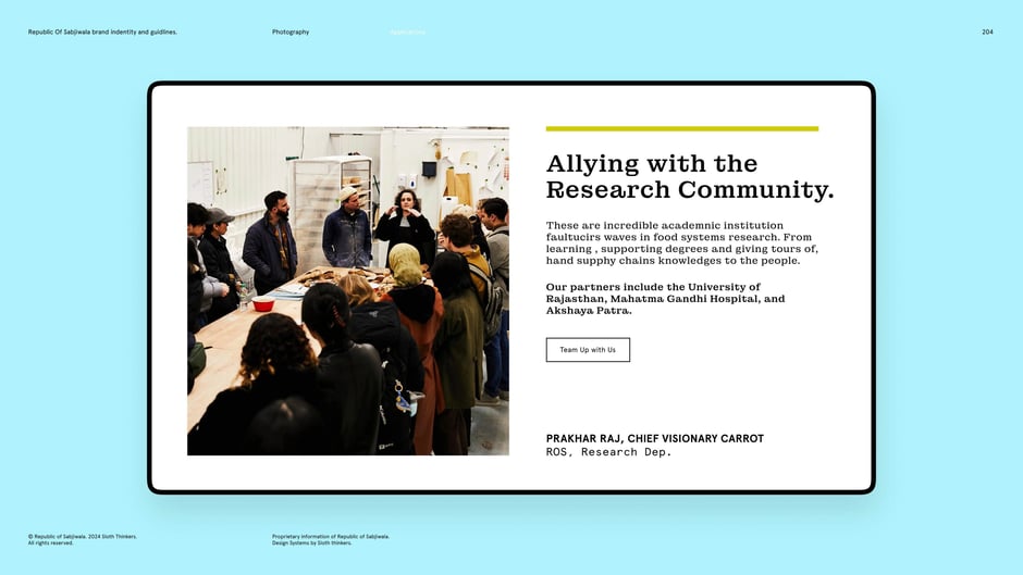 Allying with the Research Community