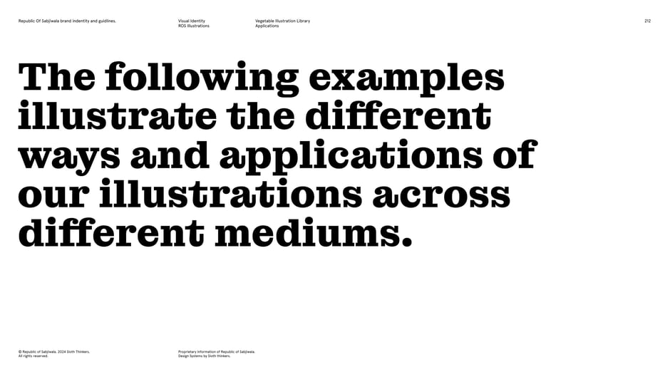 Introductory banner that frames the following examples as demonstrations