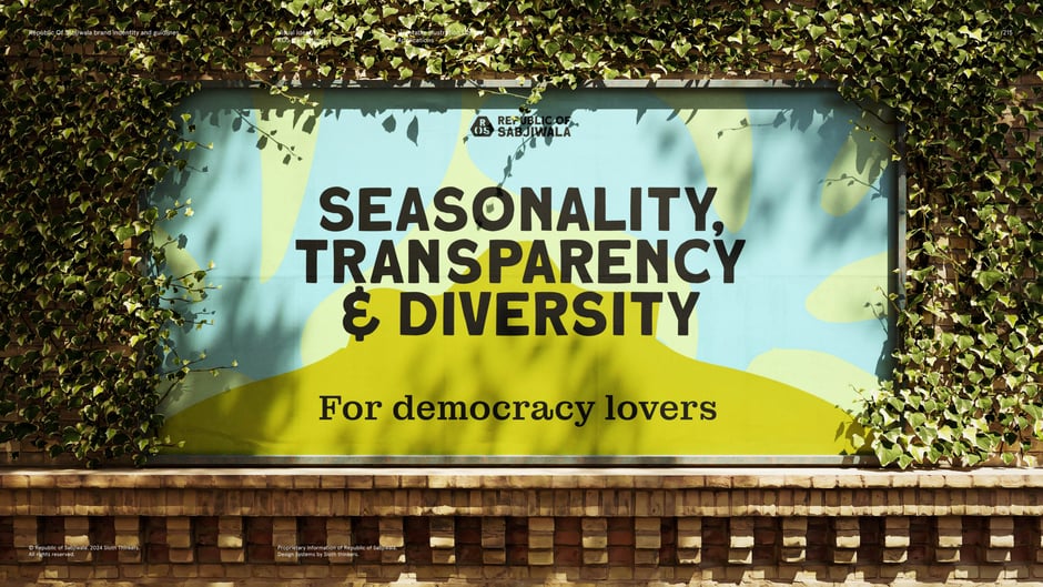 Seasonality, transparency & diversity