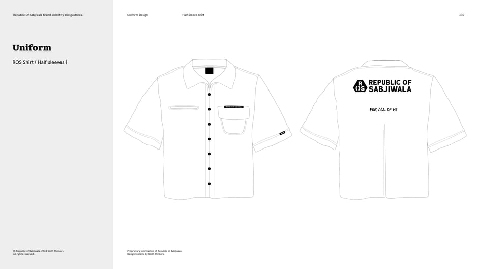 ROS Shirt (Half sleeves)