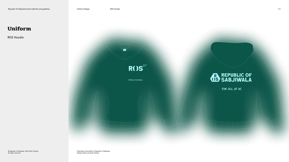 ROS Hoodie : final system