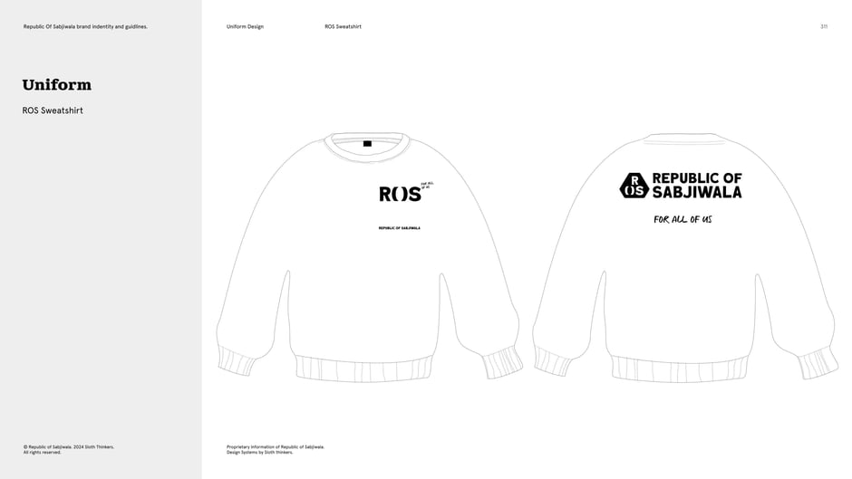 ROS Hoodie (Green colorway)