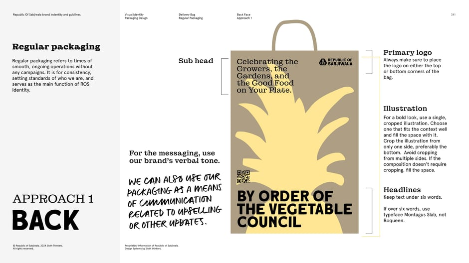 Back-face headline variant: bold campaign copy