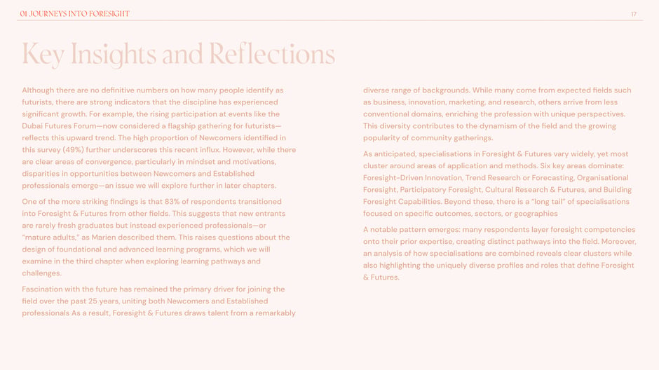 Key Insights and Reflections