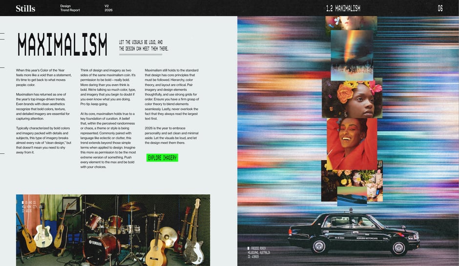Maximalism : let the visuals be loud