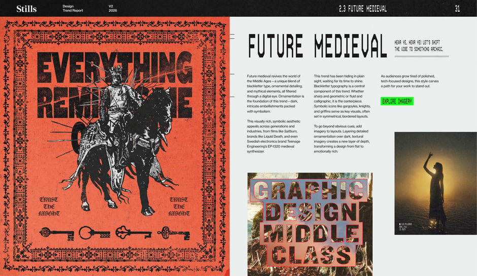 Future Medieval : revival of Middle Ages symbolism