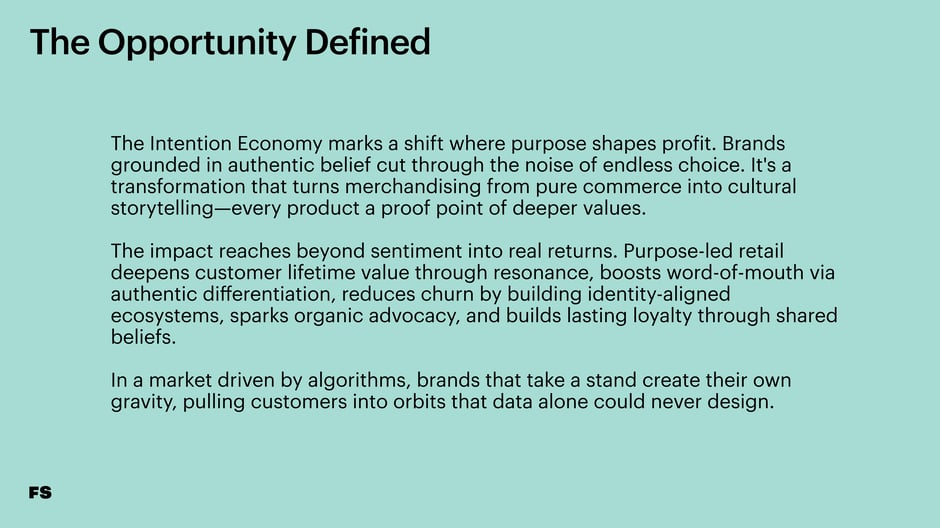 Purpose-Driven Opportunity in Retail