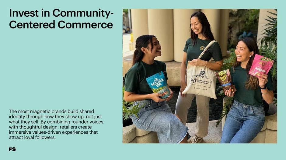 Investing in Community-Centered Commerce