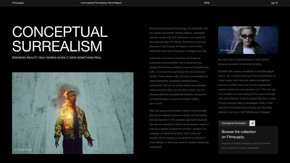 Conceptual Surrealism: Breaking Reality Only Works When It Says Something Real