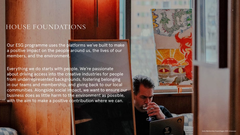 Sets 2030 targets including 5% membership intake for creative access