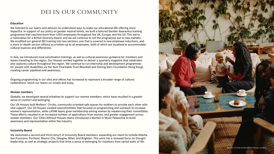 DEI in our community: education and membership initiatives