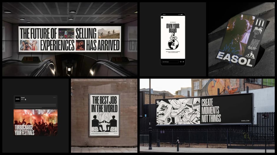 Out-of-home and social campaign for live experiences