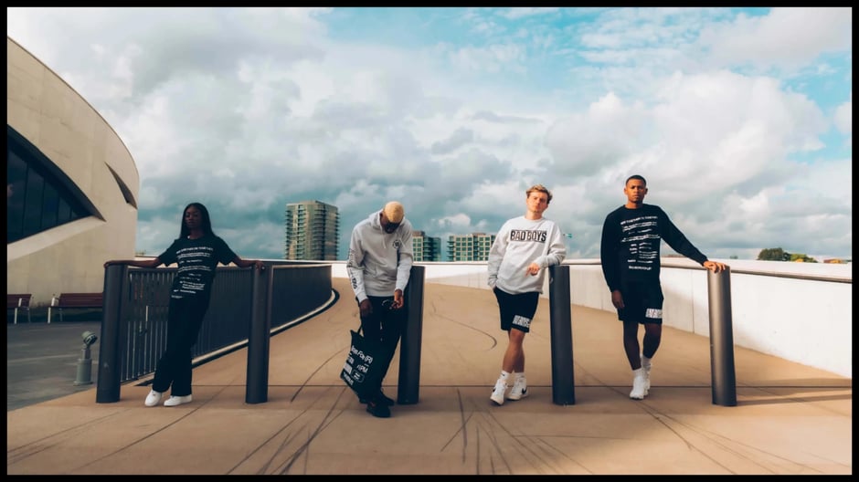 Bad Boys apparel campaign: group lookbook
