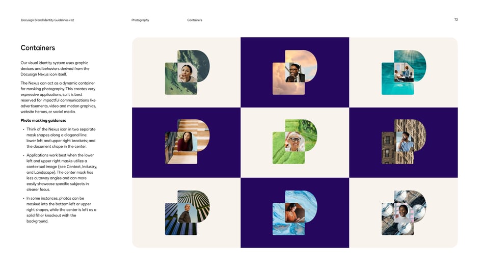 The Nexus icon can act as a dynamic photo container:lower‑left