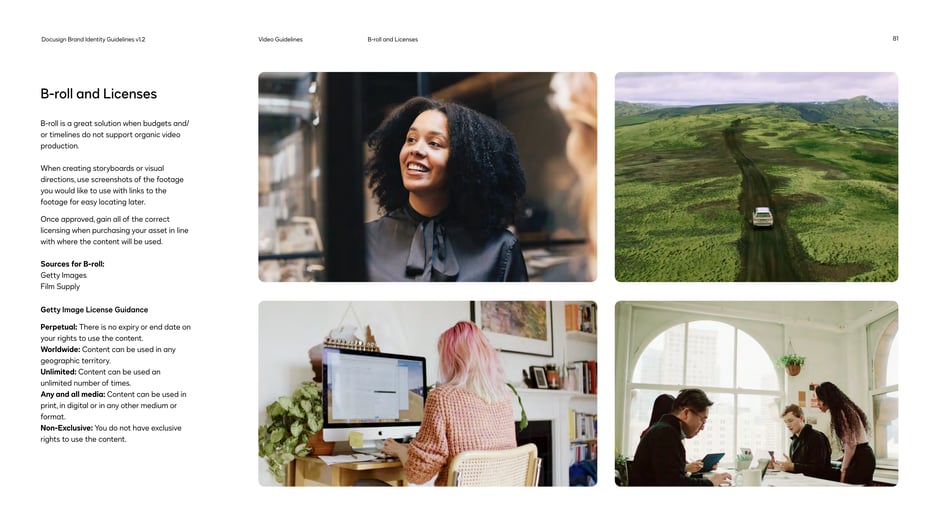 B-roll licensing and sourcing