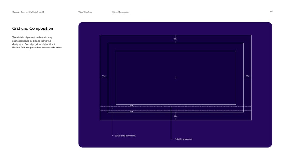 Grid and framing for video