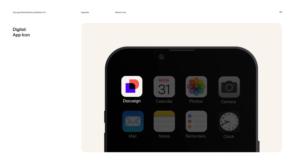 Digital: app icon on mobile
