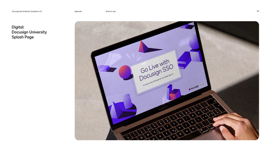 DocuSign University splash page