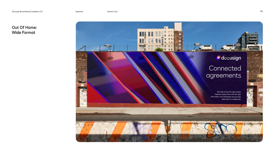 Wide-format out-of-home mural billboard