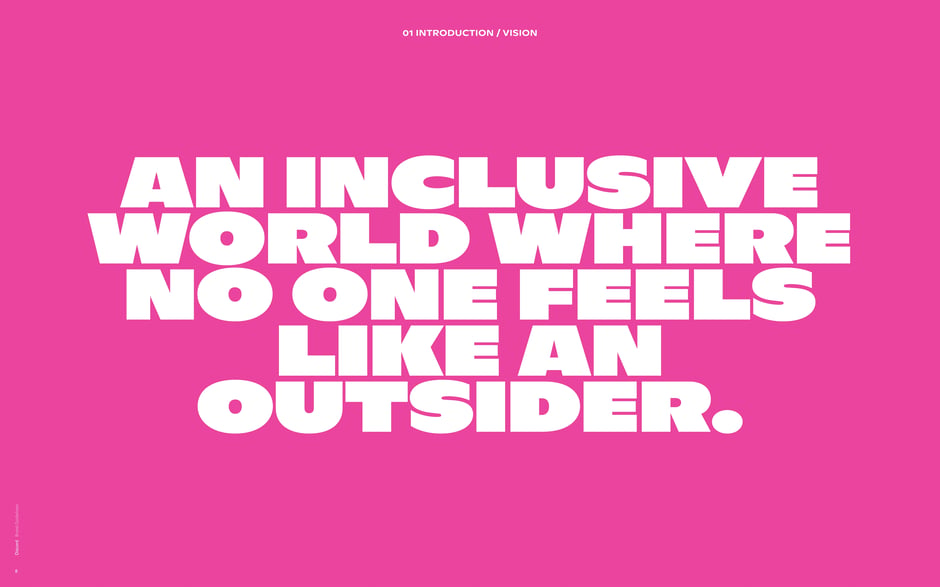 An inclusive world where no one feels like an outsider