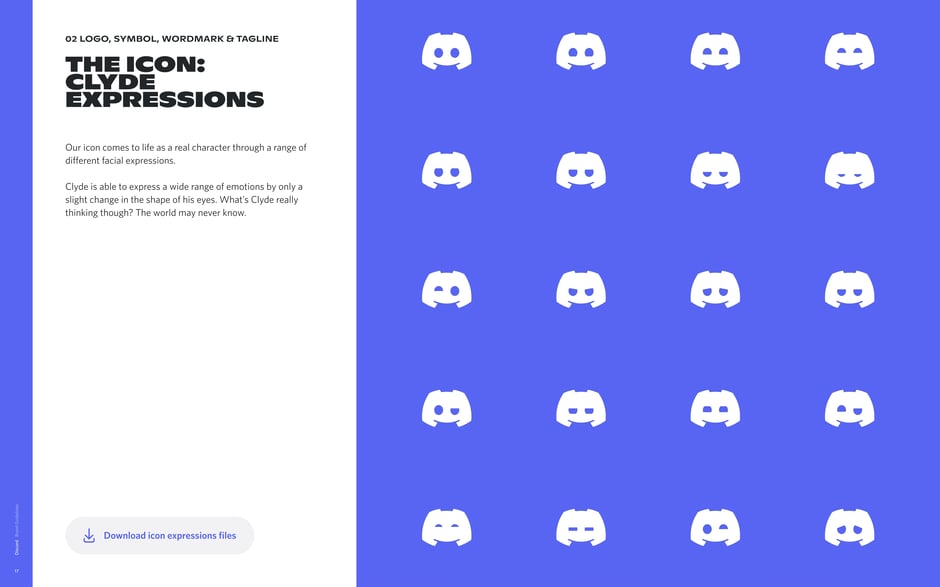 The icon: Clyde expressions