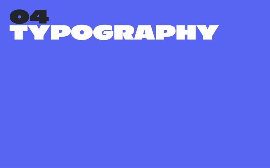 Section intro that transitions into the brand's guidelines