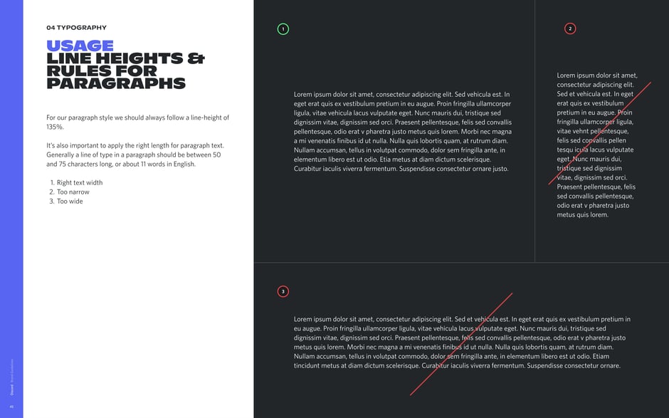 Paragraph line-height and optimal width