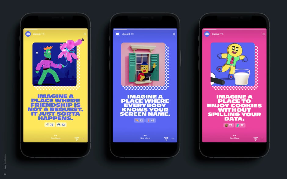 Mobile story ad variations