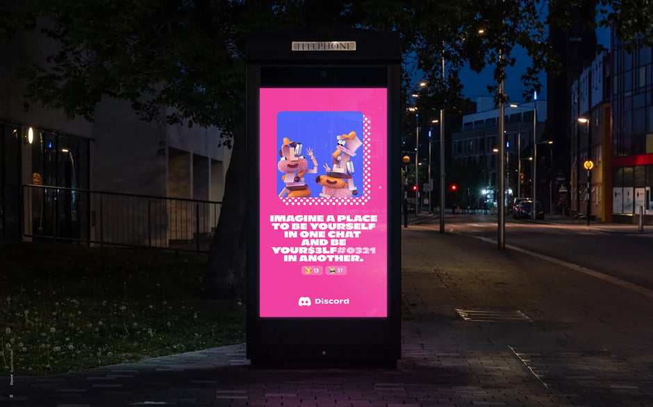 Outdoor poster ad example
