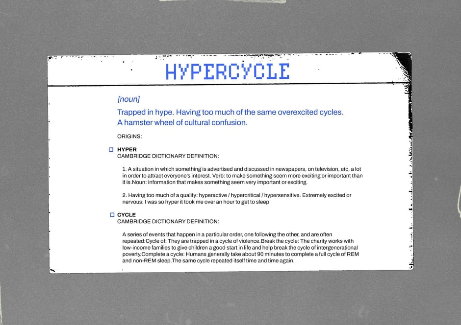 Hypercycle: working definition