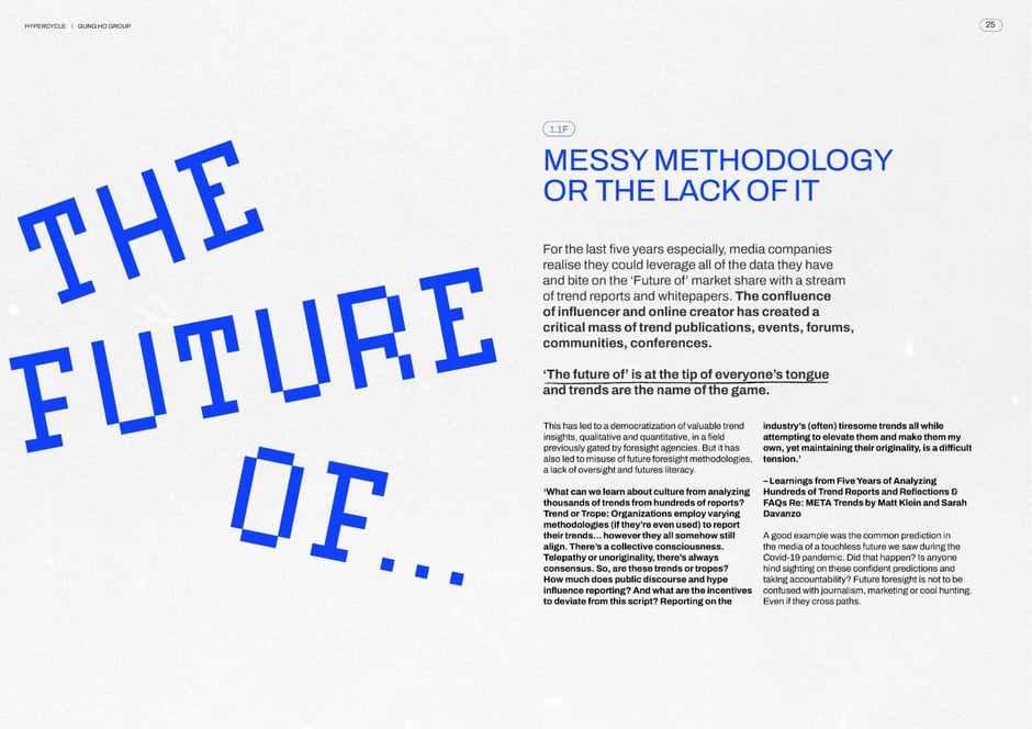 Messy methodology: the lack of rigorous futures practice