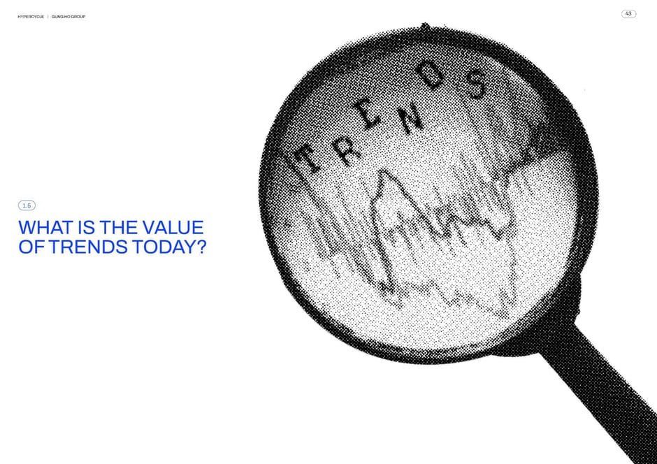 What is the value of trends today?